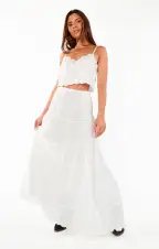 Jones Maxi Skirt ~ White Multi(XS)