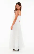 Jones Maxi Skirt ~ White Multi(XS)