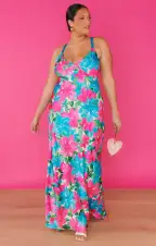 Anderson Maxi Dress ~ Garden Party Multi(XS)