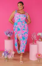 Willow Midi Dress ~ Garden Party Girly(XS)