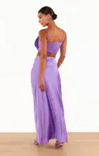 Rose Top ~ Violet Taffeta(XS)