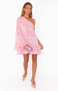 Wonder Mini Dress ~ Sweet Pink(XS)