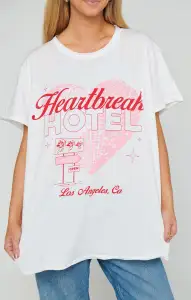 Airport Tee ~ Heartbreak Hotel Graphic(XS)