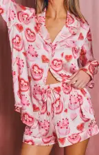Favorite PJ Set ~ Icing On The Cake Silky