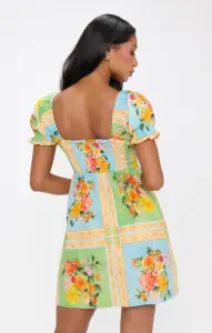 Annabelle Mini Dress ~ Country Bouquet(XS)