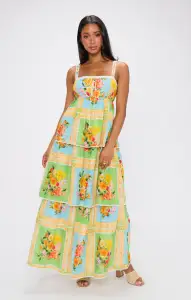 Peyton Midi Dress ~ Country Bouquet
