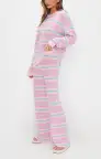 Feel Good Sweater ~ Cotton Candy Stripe Knit(XS)