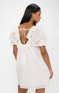 Toulouse Dress ~ White Eyelet(XS)