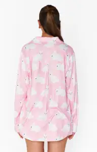 Favorite PJ Set ~ Pink Bunnies Jersey(XS)