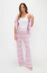 Feel Good Pants ~ Cotton Candy Stripe Knit