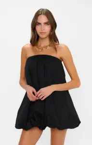 Beverly Bubble Dress ~ Black(XS)