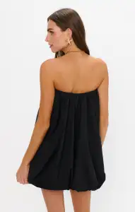 Beverly Bubble Dress ~ Black(XS)