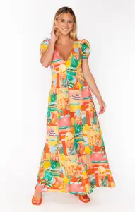 Winnie Maxi Dress ~ Postcards From Italia(XS)