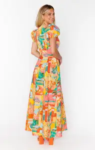 Winnie Maxi Dress ~ Postcards From Italia(XS)