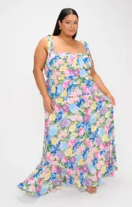 Paxton Midi Dress ~ Flower Shop(XS)