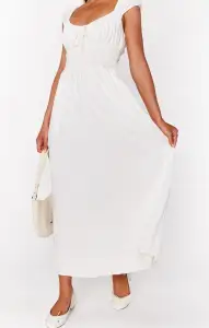 Laura Dress ~ White Cottage Gingham(XS)