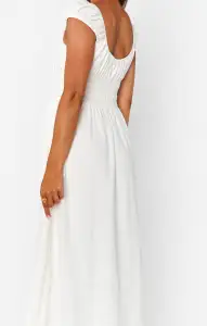 Laura Dress ~ White Cottage Gingham(XS)