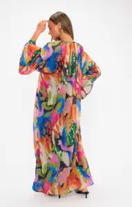Karla Maxi Dress ~ Midnight in Rio(XS)
