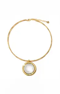 Frasier Sterling Maldives Necklace ~ Coconut