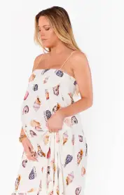 Long Weekend Maxi Dress ~ Shell Linen(XS)