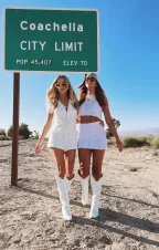 Outlaw Romper ~ Pearly White(XS)