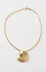 Faithy Jewels Oyster Necklace  ~ Gold(OS)
