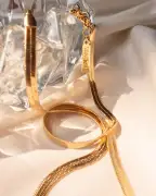 LUV AJ x SIVAN AYLA Barcelona Necklace ~ Gold(OS)