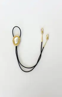 Petit Moments Dolly Bolo Tie Necklace ~ Black(OS)