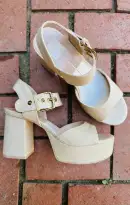 Dolce Vita Bobby Platform Heel ~ Natural(6)