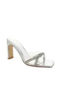 Billini Rosemary Heel ~ Silver(6)