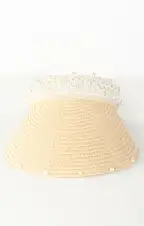 Revolution Pearl Visor ~ White/Natural(OS)