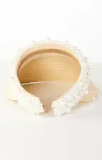 Revolution Pearl Visor ~ White/Natural(OS)