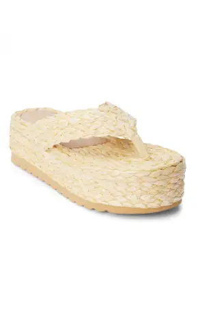 Matisse Sailor Platform Sandal ~ Natural(6)