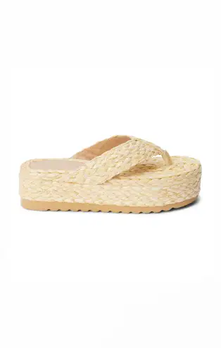 Matisse Sailor Platform Sandal ~ Natural(6)