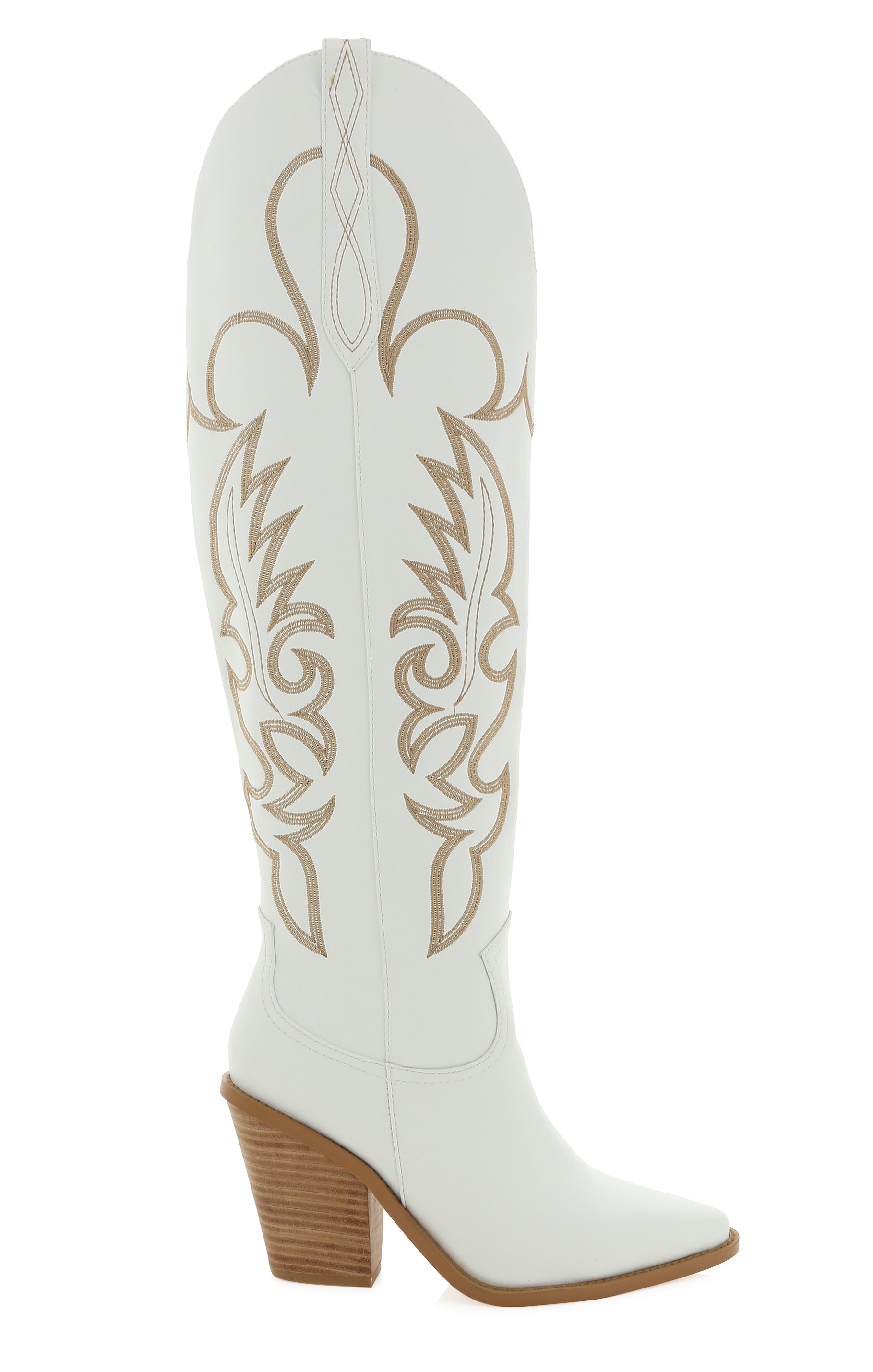 Billini Simone Western Boot ~ White(6)
