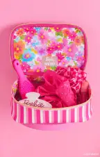 Barbie™ Makeup Bag ~ DreamHouse™ Stripe(OS)