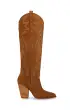 Steve Madden Lasso Western Boot ~ Chestnut Suede(6)