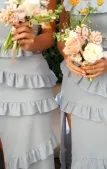 Greta Dress ~ Steel Blue Stretch(XXS)