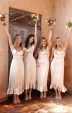 Alexis Midi Dress ~ Champagne Luxe Satin(XXS)