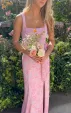 Paris Gown ~ Blushing Floral Stretch(XXS)