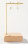 Faithy Jewels Seaside Earrings  ~ Gold/Pearl(OS)