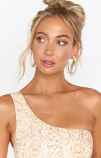 Sunrise Pearl Hoops ~ Gold