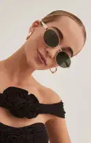 Banbé The Evangelista Sunglasses ~ Gold(OS)