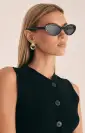 Banbé Eyewear The Ferragni Sunglasses ~ Black/Ivory(OS)