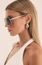 Banbé Eyewear The Grace Sunglasses ~ Light Gold-Taupe Fade(OS)