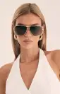 Banbé Eyewear The Grace Sunglasses ~ Light Gold-Taupe Fade(OS)