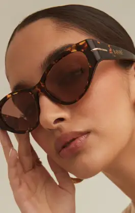 Banbè Eyewear The Hadid Sunglasses ~ Amber Tort(OS)