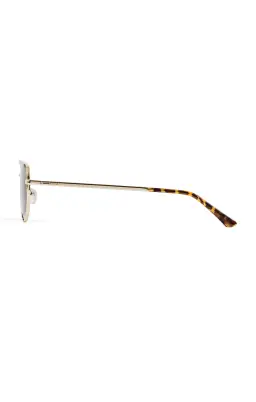 Banbé Eyewear The Halle Sunglasses ~ Gold/Brown(OS)