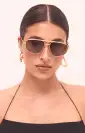 Banbé Eyewear The Halle Sunglasses ~ Gold/Brown