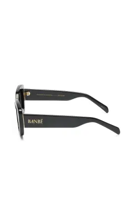 Banbé Eyewear The Illiana Sunglasses ~ Black(OS)